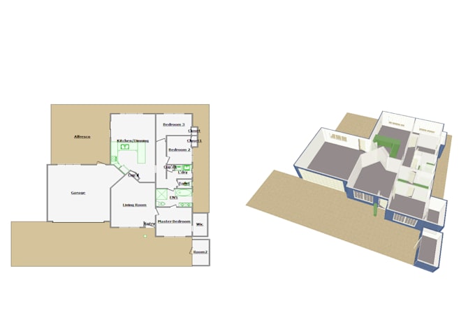 draw interior exterior and roof sketches on xactimate