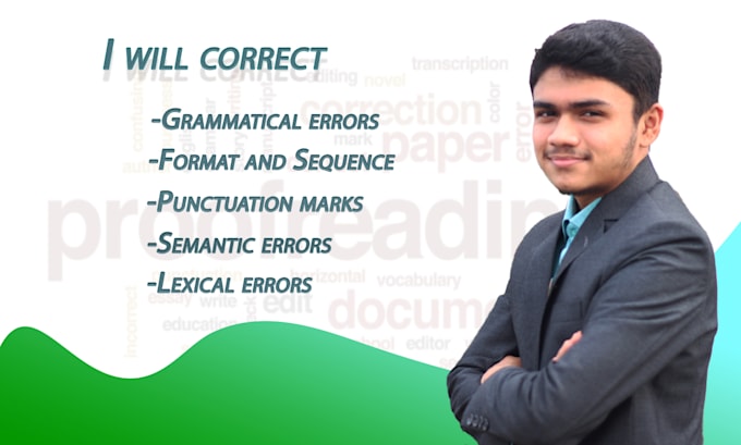 edit and proofread your any bengali document in just 24 hour