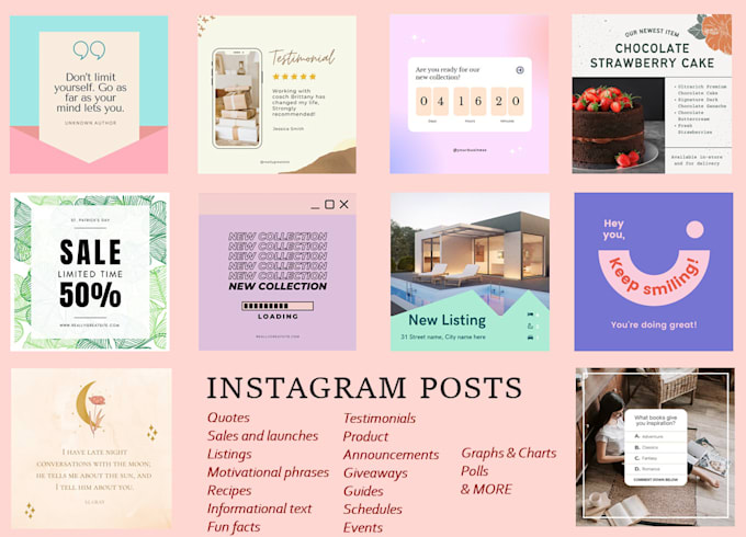 design social media graphics for your posts
