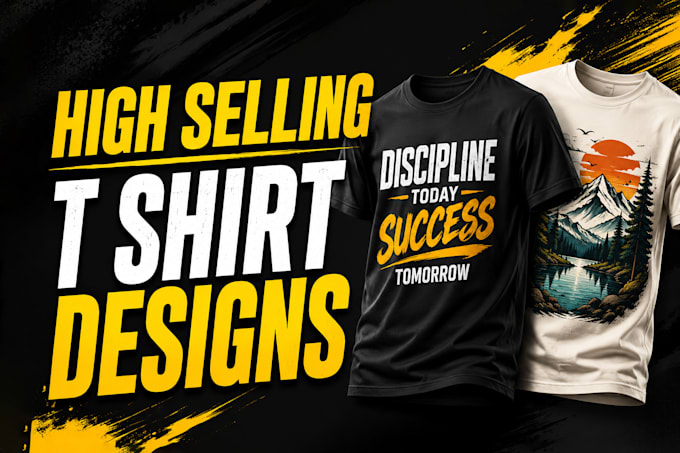 design custom t shirt designs for etsy, printify and pod