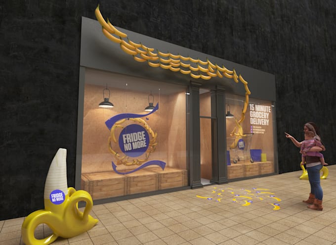 do visual merchandising shop window