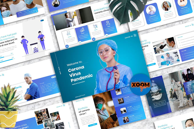 design an investor pitch deck and PPT presentation