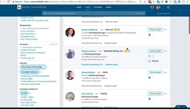 b2b lead generation, email list building, sales lead builder
