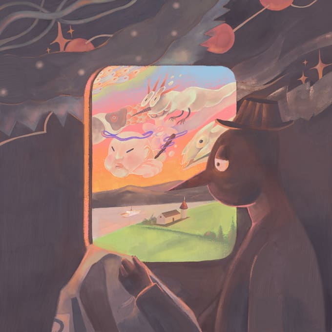 create beautiful detailed aestethic painterly illustration