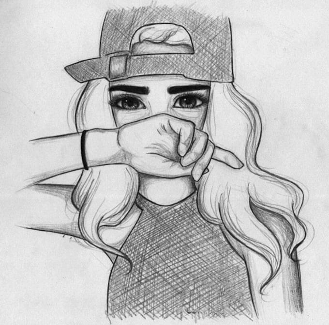 draw hand sketch illustration