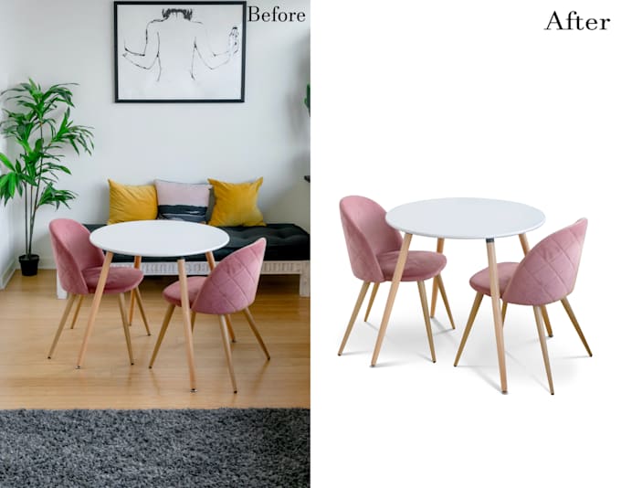 background removal cut out and shadow for ecommerce images