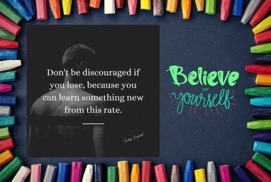 create 150 motivational quotes image with your logo