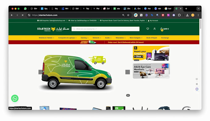 build responsive professional ecommerce, educational, user friendly website