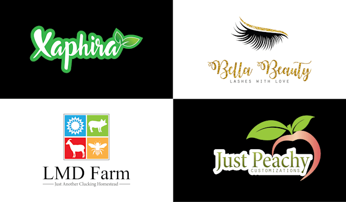 design 2 creative modern minimal logo
