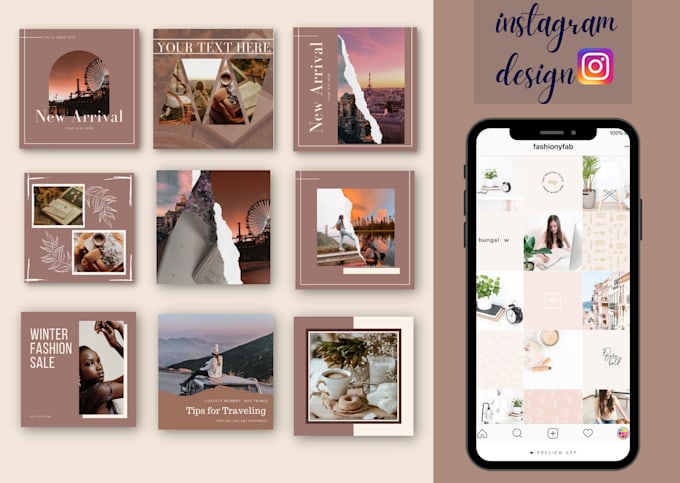 Design amazing instagram post by Selaksaroja | Fiverr