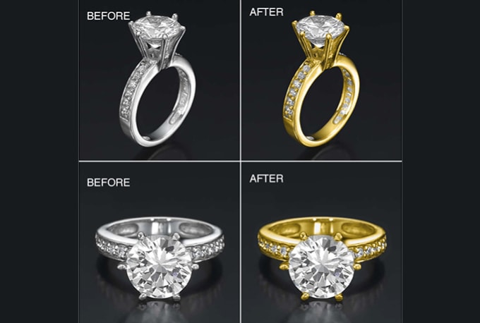 jewelry Retouching of 2 Images