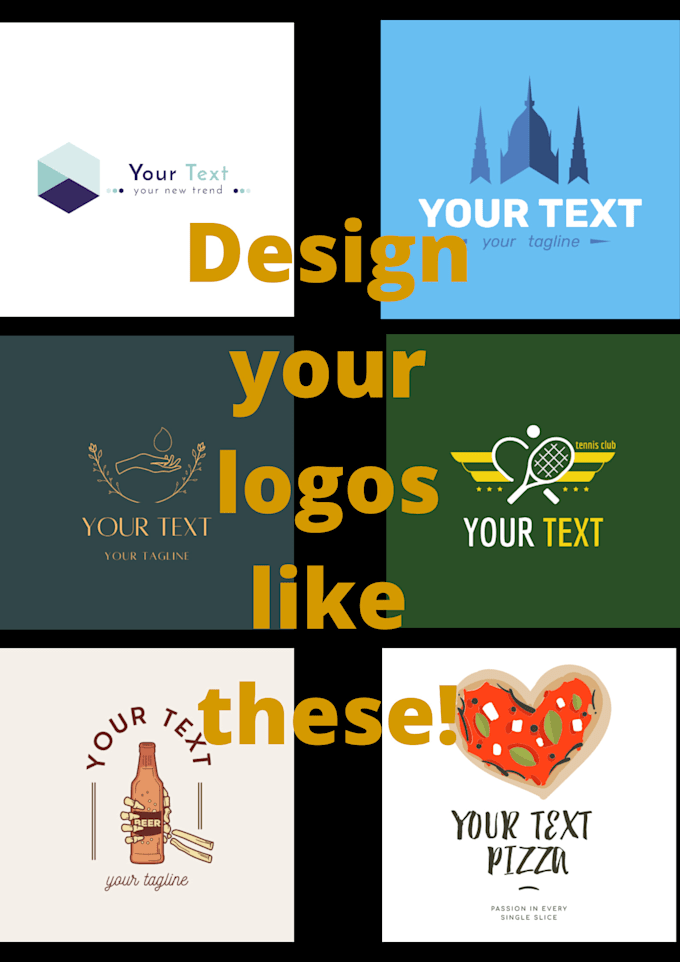 make attractive minimalist logo for you in 24 hours