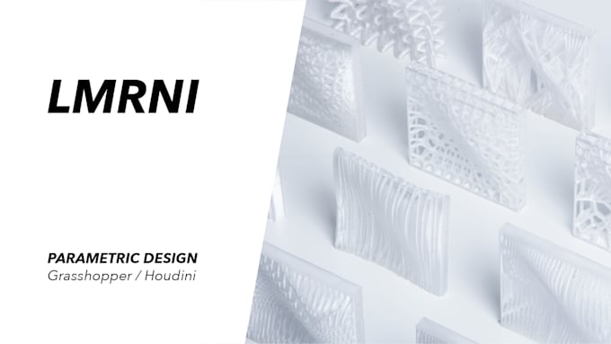 create your parametric design or 3d model