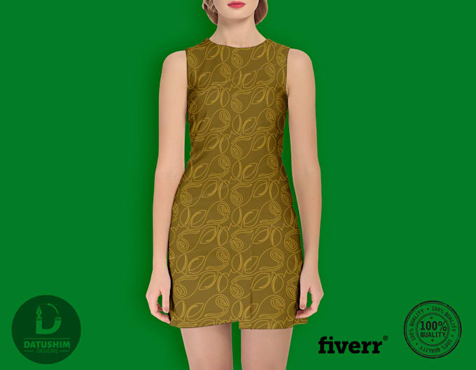 make a seamless pattern design