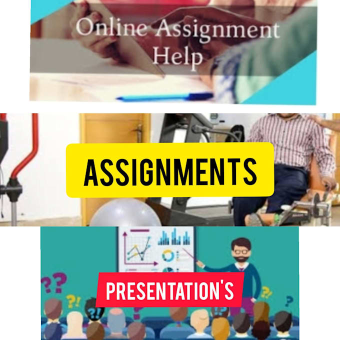 make physiotherapy and  medical presentations