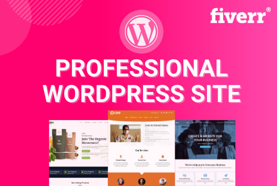build wordpress website using elementor