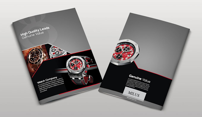 canva catalog design product brochure