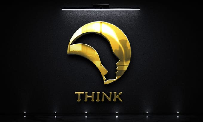 make  3d gold effect for your logo or text