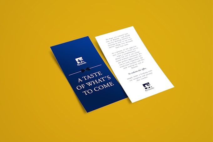 design a unique flyer for your business
