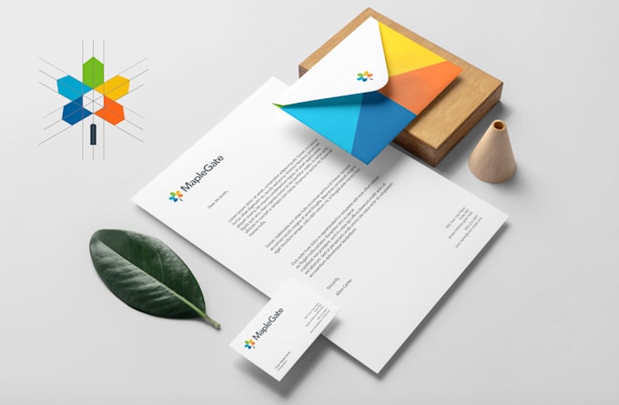 design a professional logo and brand guide