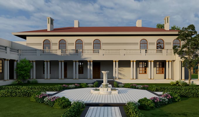create 3d models exterior and interior using sketchup