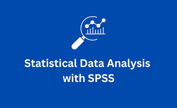 do statistical data analysis with spss and write a report