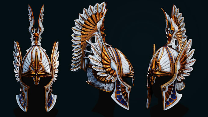 do 3d assets modeling and pbr texturing for games