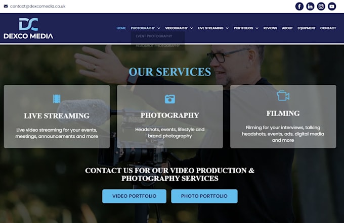 design or redesign responsive wordpress website