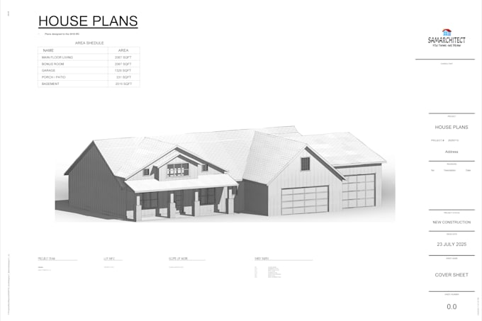 be your architect draftsman for house plan 2d floor plan