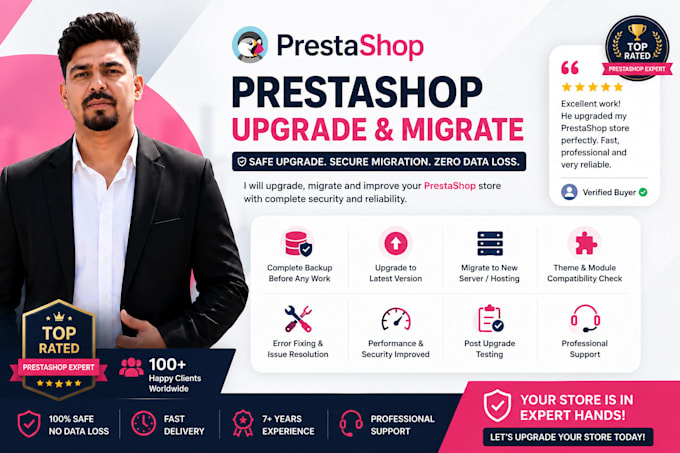 do prestashop 9 upgrade and migrate