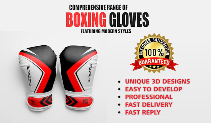 create boxing gloves designs and manufacture for you