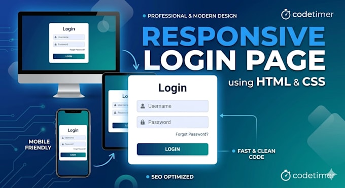 design and build responsive web forms with HTML CSS PHP and validation