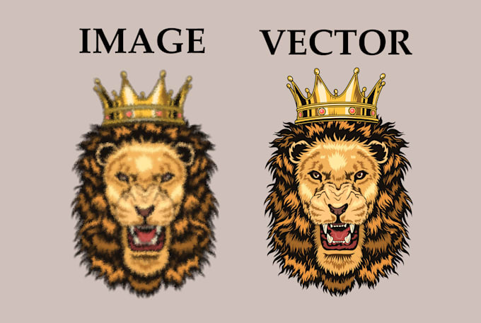 vectorize your logo or image into vector