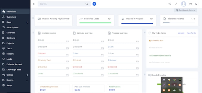 install perfex CRM will all modules in just 20 minutes only