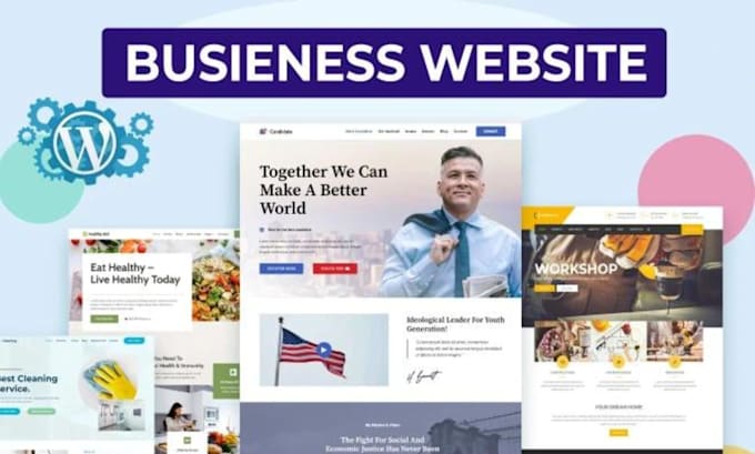 redesign or design wordpress website with elementor pro