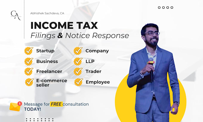file gst income tax return indian itr tds filing online
