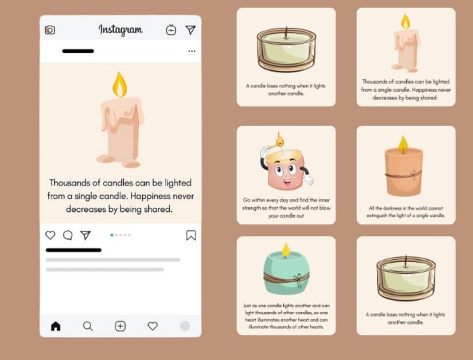Give You 150 Candle Making Instagram Posts By Kaviyavyas Fiverr