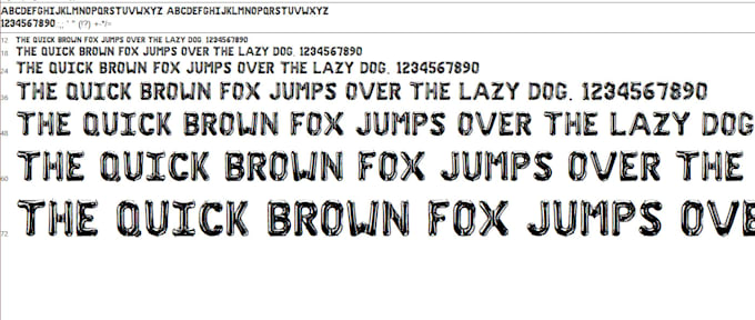 create a custom font for you in ttf, otf