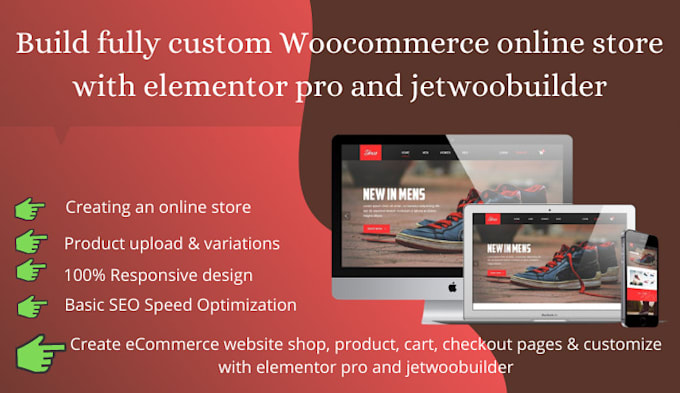 Build your ecommerce website, online store with woocommerce by Motin_wp ...