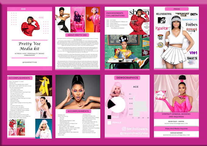 do brand author epk, media kit, press kit, speaker one sheet, pitch