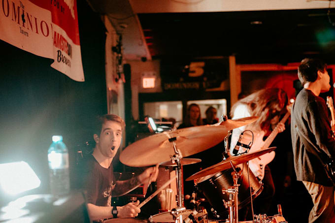 record live drums for your next rock song