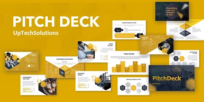 do pitch deck design professional power point presentation