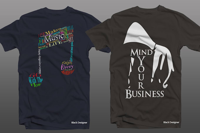 create unique illustrations and designs for tshirts