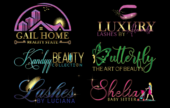 design professional signature logo and branding