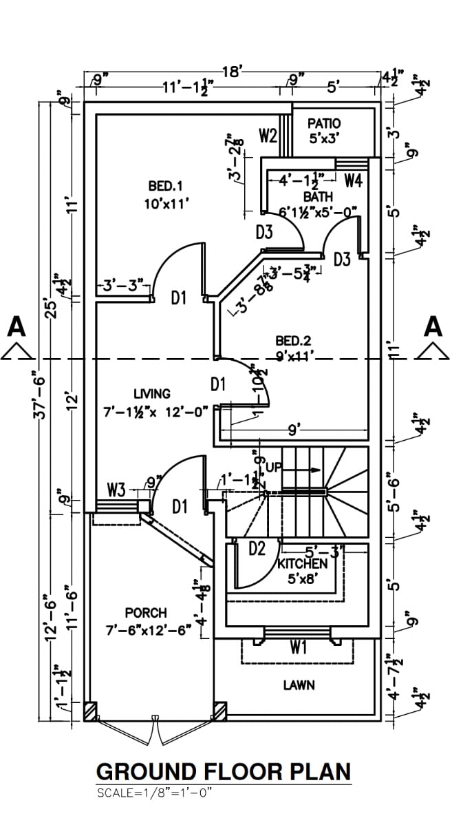 make 2d floor plan in autocad