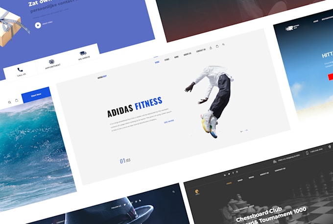 landing page design and coding