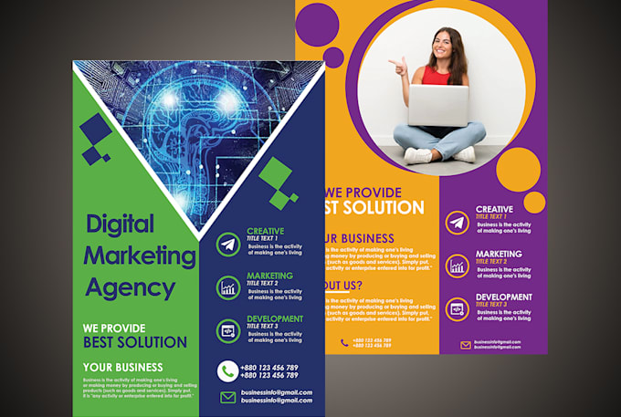 Create professional flyer, poster and brochure design by Mehrin_mahi ...
