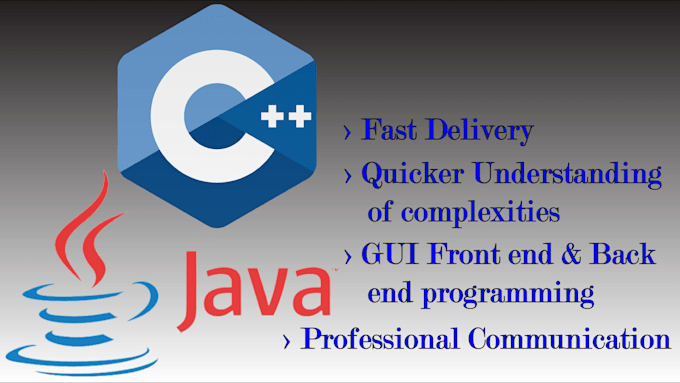 Do your java, c programming with gui, uml and flowcharts by Sheham_sh ...