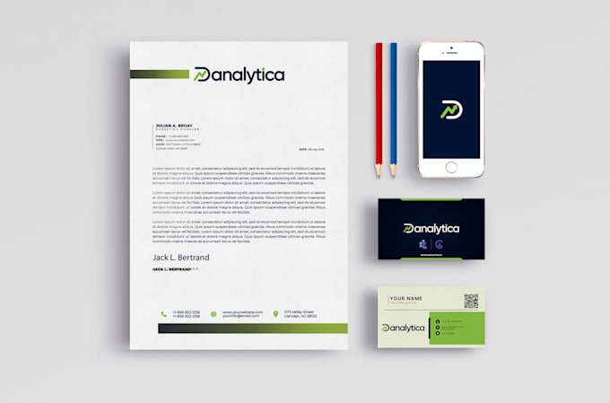 design modern recruitment agency or job board logo