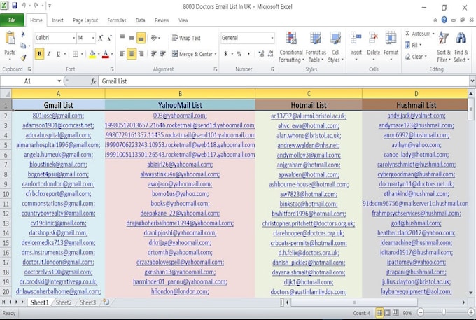 do excel data entry, web scraping, copy paste work, VA